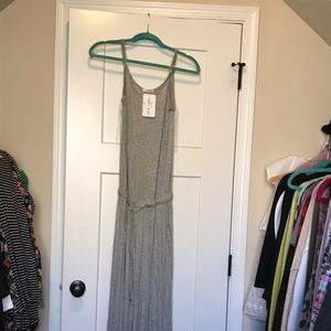 Grey tank jumpsuit